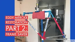 Save the Frame! Eddy Merckx Super Corsa Restoration Part 2