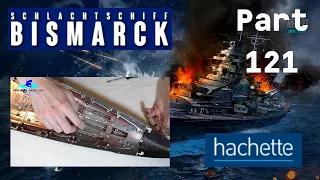 Hachette Schlachtschiff Bismarck (Metall) Part 121 - Montage des mittleren Propellers!