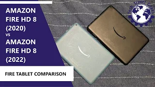 Amazon Fire HD 8 (2020) vs Amazon Fire HD 8 (2022) - Amazon Fire Tablet Comparison