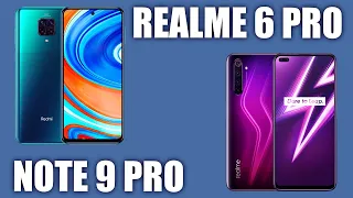Xiaomi Redmi Note 9 Pro vs Realme 6 Pro. Что вышло?🤷‍♂️