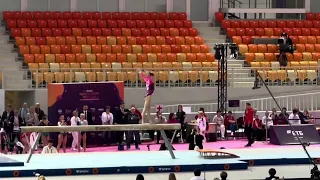 🥉Christina Shapovalova wins bronze on beam at the 2024 Russian Gymnastics Championship