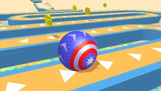 Action Balls - Rolling Gyroshphere race adventure Gameplay Level 172