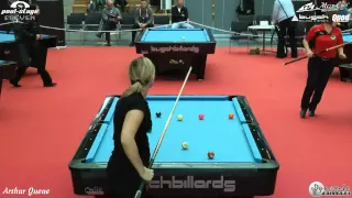 Mezz Cues German Open Ladies 2012, Tina Vogelmann vs Simone Künzl, Pool Billiards, 9-Ball