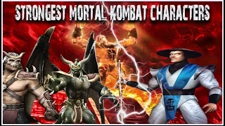 The Strongest Mortal Kombat Characters - In-depth analysis