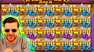 Streamer FANTASTIC HUGE BIG WIN on Wild West Gold Slot - TOP 5 BEST WINS OF THE WEEK !