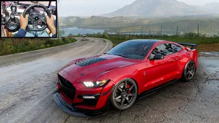 Forza Horizon 5 - Ford Mustang Shelby GT500 - Steering Wheel - Shifter - Logitech G29