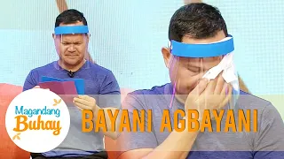 Bayani becomes emotional after reading Thalia's message | Magandang Buhay