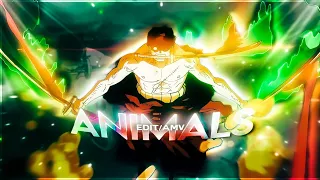 One Piece "ZORO" - ANIMALS | King of Hell [Edit/AMV]!📱