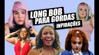 QUERO CORTAR MEU CABELO! INSPIRAÇÕES DE CORTE LONG BOB PARA GORDAS