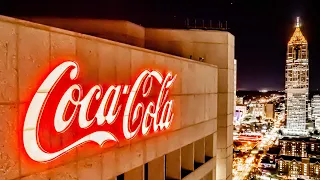 Coca Cola Headquarters Drone Video Atlanta Georgia