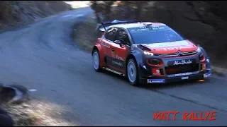 Test Rallye Monte Carlo 2019 SEB OGIER C3 WRC [HD]