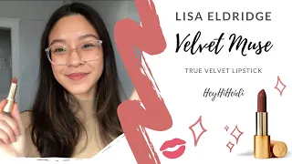 LISA ELDRIDGE TRUE VELVET LIPSTICK | Velvet Muse try on