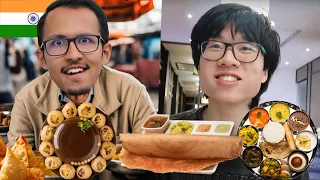 CHINESE Tries INDIAN FOOD For The FIRST TIME!