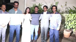 AAMIR KHAN,RAJKUMMAR RAO,ALAYA F ATTEND SONG LAUNCH OF PAPA KEHTE HAIN Uncut Video