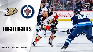 NHL Highlights | Ducks @ Jets 12/08/19