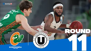 Cluj conquers Ljubljana! | Round 11 Highlights | 2022-23 7DAYS EuroCup