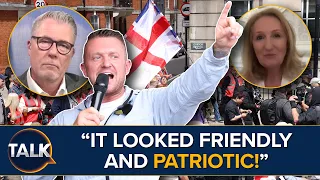 “Sections Of Society Don’t Like Displays Of Patriotism!” Tommy Robinson Leads Central London Protest