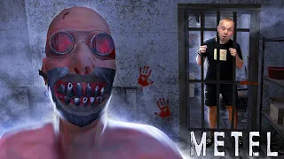 Я СНОВА ОКАЗАЛСЯ ЗА РЕШЕТКОЙ! Новый МАНЬЯК и Новый ПОБЕГ в Игре Metel Horror Escape