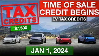 Decoding Tesla's Point-of-Sale EV Tax Credits: How They Work! (Not Financial Advice)