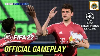 FIFA 22 | Gameplay | Bayern Munich vs. Dynamo Kyiv | UEFA Champions League | PS5/XBOX Series X|S