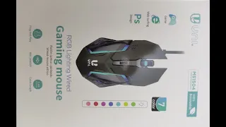 Mouse da 8 Euro !!!!!! RGB 2400 DPI Unboxing