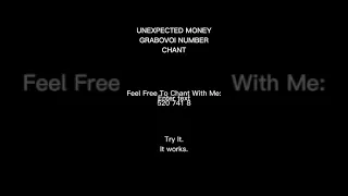 Unexpected Money Manifestation Using Grabovoi Numbers 520 741 8