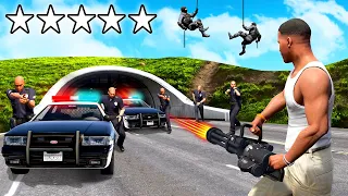 The TOUGHEST Challenge in GTA 5! (Eliminate the Cops)