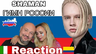 SHAMAN - L'INNO DELLA RUSSIA GLI STRANIERI PIANGONO / LACRIME DAGLI UOMINI !!!🇮🇹