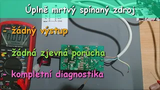 Jak diagnostikovat úplně mrtvý spínaný zdroj bez zjevné závady | 3com 52 port switch