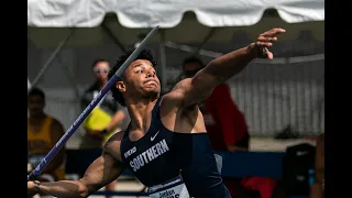 Jordan Davis NCAA Javelin National Championship Throws