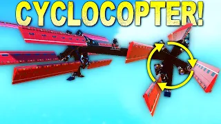 CYCLOCOPTER: The Most Technical VTOL I've Ever Built... [Trailmakers]