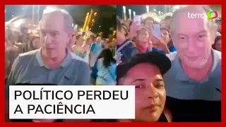 Ciro Gomes dá tapa em homem após ser chamado de 'bandido' no Ceará