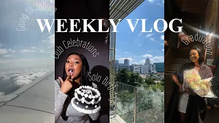 Weekly Vlog: Joburg, Graduation, Solo Birthday, Venting, Clubbing & more || South African Youtuber