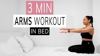 ARMS WORKOUT IN BED | simple everyday exercises at home