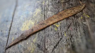 BOLO RESTORATION #knife #bolos#sharp #restoration #restore #asmr #howto #rusty #knifeskills