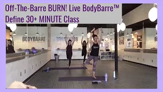 30+ minute CORE & BOOTY BURN Off the Barre workout with Paige
