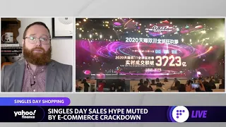 Alibaba Singles Day sales muted amid China’s tech crackdown