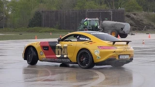 2015 Gumball 3000 Mercedes-AMG GT S Edition 1 Drifting!
