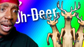 Reaction To Cursed Deer Games That Had Me Crying Laughing (Oh Deer)