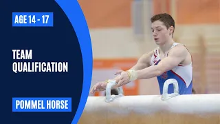 Pommel Horse | Конь-махи - Квалификация командного первенства - Юниоры | 14-17 лет
