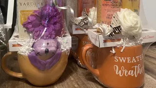 Gift Baskets! Crunch time #giftbaskets #shopping #holiday #youtuber #giftideas #viral #basketmaking