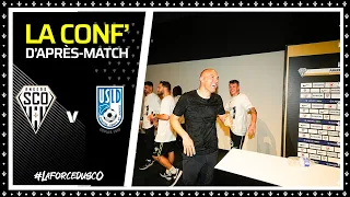 ANGERS SCO / USL DUNKERQUE - Conférence de presse d'après-match