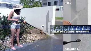 Karcher K2 High Pressure Washer for Driveways and Walls REVIEW
