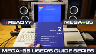 MEGA65 Setup: Unbox to "READY" Prompt (User's Guide Ch. 2)