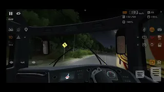 I just fall into the sinked 🚧 || Bus Simulator #gamer #gaming #bussid #bus #bussidmod #bussimulator