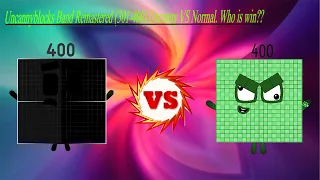 Uncannyblocks Band Remastered (301-400) Uncanny VS Normal (Official). Who is win??