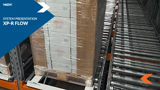 Live Pallet Racking System | X-PR Flow by WDX