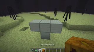 what if you create an iron golem in the end