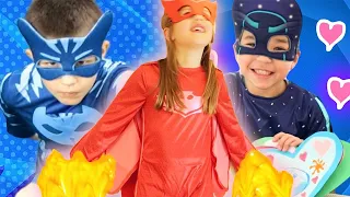 PJ Masks in Real Life ❤️ Be My PAL-entine?  ❤️ Valentine's Day Special | PJ Masks Official
