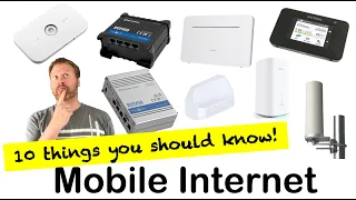 Mobile Internet - 10 things you should know - LTE 4G 5G Router - Campervan, Motorhome, Caravan